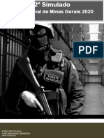 2º Simulado Simulado Polícia Penal MG 2020.