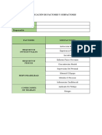 Formatos de Valuación de Cargos