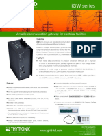 iGW Series: Versatile Communication Gateway For Electrical Facilities