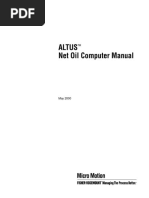 Altus Net Oil Computer Manual