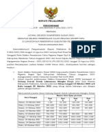 Pengumuman Jadwal SKD CPNS Kab. Pelalawan Ta. 2021