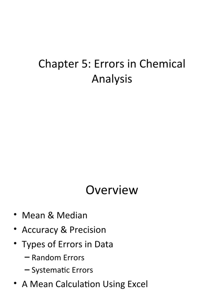 errors-in-chemical-analysis-pdf-errors-and-residuals-mean