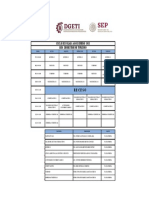 Horario 1er semestre Turismo 2022