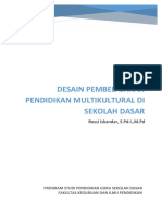 Desain Pembelajaran Multikultural di Sekolah Dasar