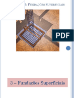 Unidade 3 - Fundações Superficiais