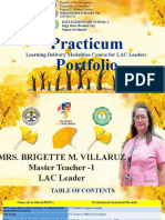 Practicum Portfolio: Learning Delivery Modalities Course For LAC Leaders