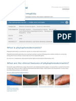 Phytophotodermatitis Phytophotodermatitis: What Is Phytophotodermatitis? What Is Phytophotodermatitis?