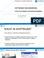 Ce343 Software Engineering