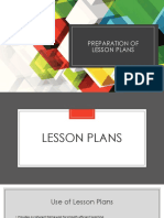 Guidelines To Create Lesson Plan