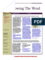 Sowing The Word: Bible Study: The False Understanding of Speaking in Tongues?