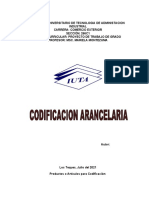 Codificacion Arancelaria