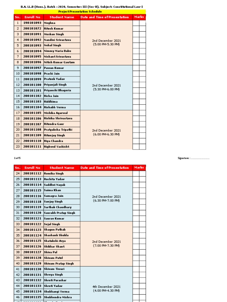 SEC B Project Schedule | PDF