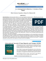 Sarcoma Botryoides A Management Dilemma: A Review of Two Cases