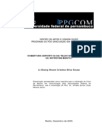 Cobertura Esportiva Na Televisão - Jornalismo Ou Entretenimento (SOUSA, Li-Chang)