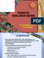 Materi 02 - Peranan Dan Ruang Lingkup Agronomi