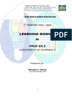 Assessment in Learning 1 - LoriMar