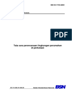 Sni Tata Cara Perencanaan Lingkungan Perumahan Di Perkotaan