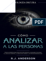 Cómo Analizar a Las Personas_ Psicología Oscura - R. J. Anderson