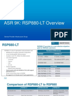 ASR 9K: RSP880-LT Overview: Service Provider Infrastructure Group