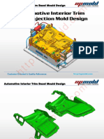 Automotive Interior Trim Bezel Mould Design