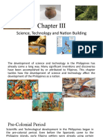 Chapter III Science Technology and Nation-Building