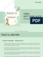 Back to School PowerPoint Templates Standard