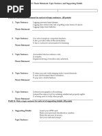 Activity 3.3 Thesis, Topic Sentence and Supporting Details-1