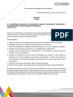 Circular 133 Jornada de Acompañamiento Noviembre