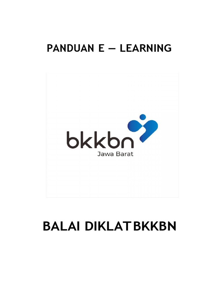 Modul E Learning Peserta Pdf