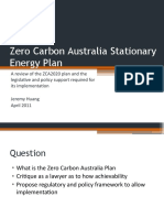 Zero Carbon Australia Stationary Energy Plan