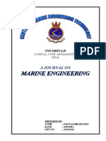 Marine Engineering Journal by SLN Officer Dayt Dambadeniya