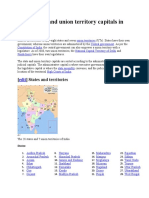 List of State and Union Territory Capitals in India