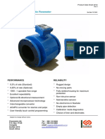 SAFMAG Fclow Meter Data Sheet