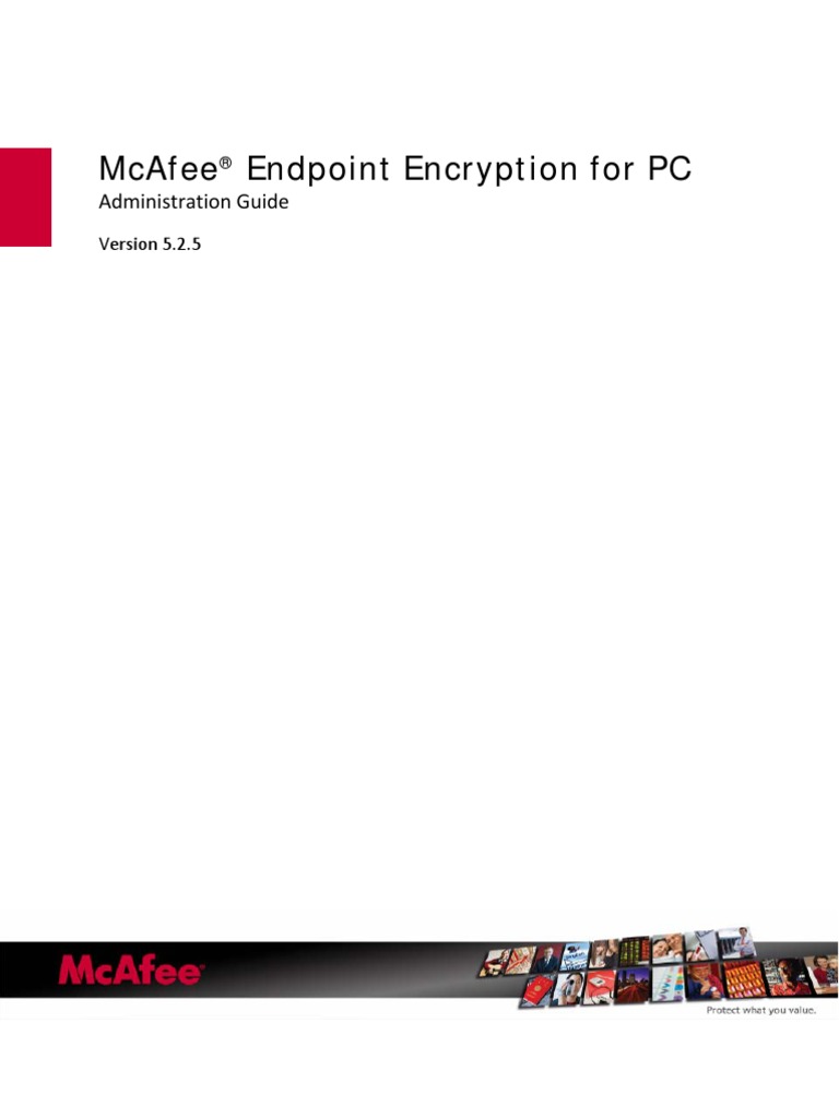 Endpoint Encryption For Pc Administration Guide Information Security Encryption