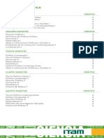 Plan de Estudios de La Licenciatura en Ciencia Politica Del ITAM