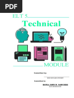 Technical: Rona Jane R. Sanchez