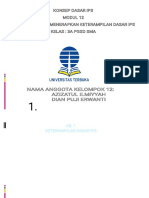 Peta Konsep Modul 12. Konsep Dasar Ips Kelompok 12