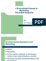 Macro Environment Issues in Marketing The Indian Scenario