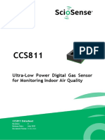 Ultra-Low Power Digital Gas Sensor For Monitoring Indoor Air Quality