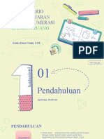 Skenario Pembelajaran Literasi Numerasi