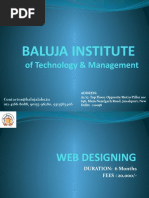 Baluja Institute: of Technology & Management