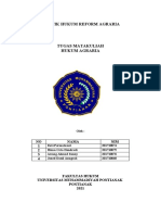 POLITIK HUKUM REFORM AGRARIA