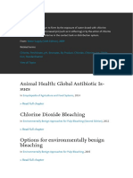 Chlorate: Animal Health: Global Antibiotic Is-Sues