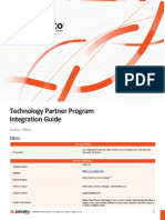 Technology Partner Program Integration Guide: Author: Alkira