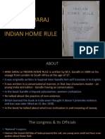 Hind Swaraj OR Indian Home Rule