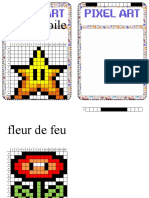 Pixel Art Jeux Vidéos 15x15