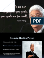 Presentation On MR Azim Premji