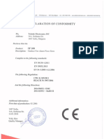 Certificat Conformitate Sirena Sf200 - en