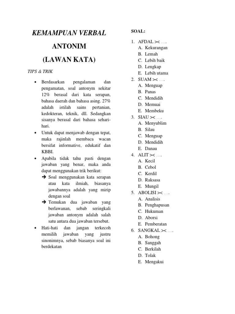 Antonim pdf