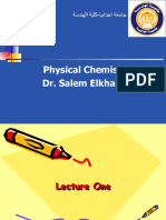 Physical Chemistry. Dr. Salem Elkhaseh